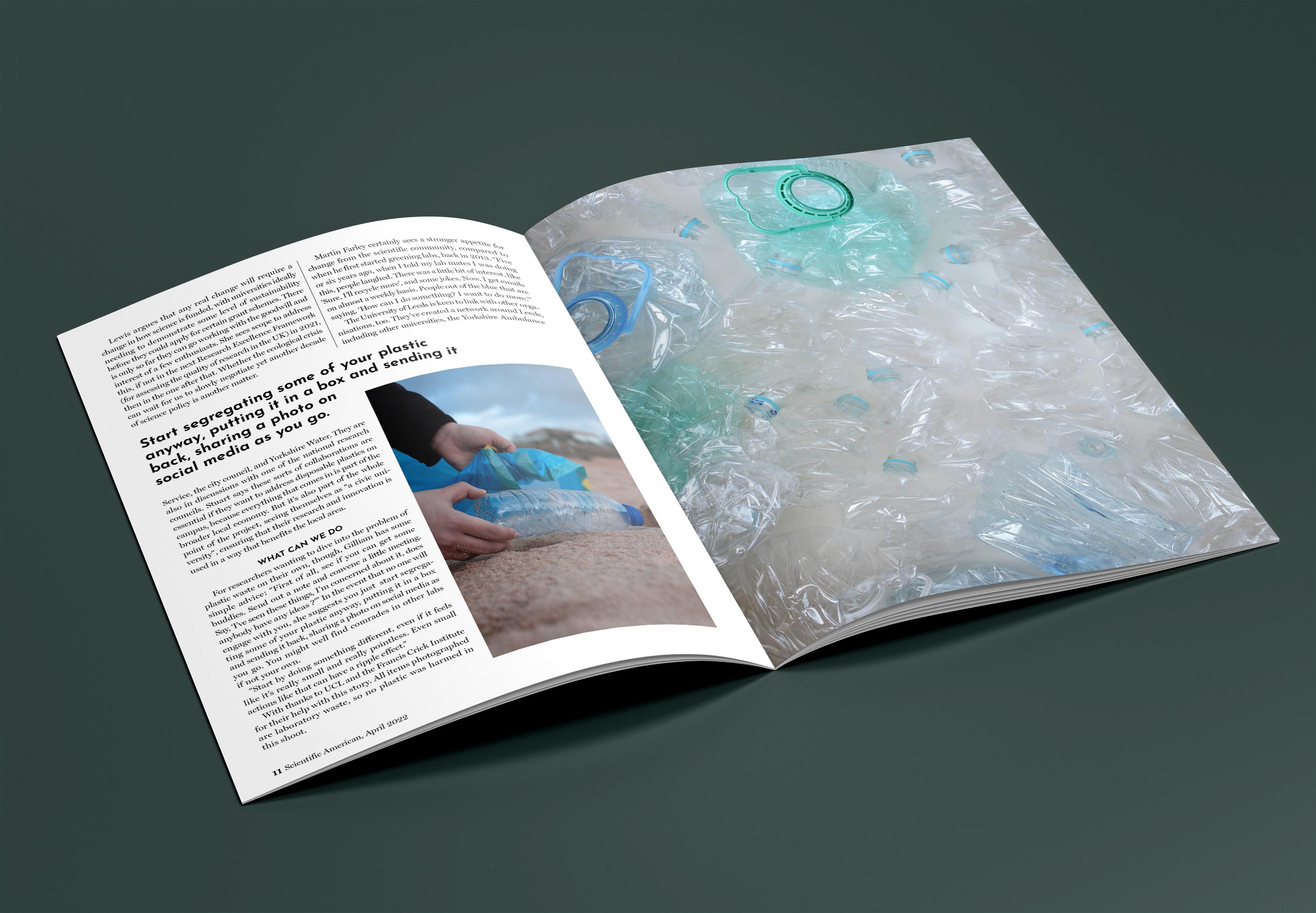 image magazine editorial design
